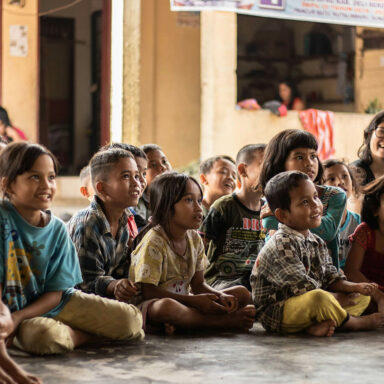 Children in classroom