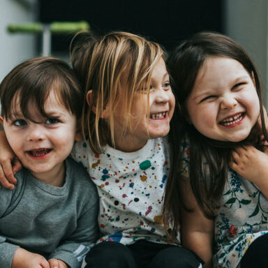 Children smiling